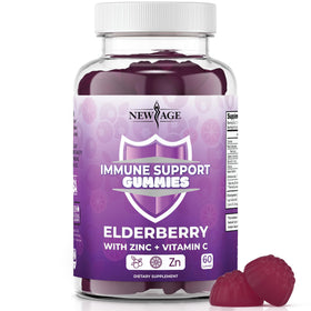 Gummies NEW AGE au Sureau Noir en pot de 60 unités