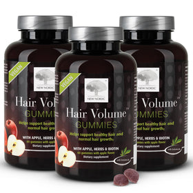 Gummies NEW NORDIC Volume Cheveux Biotin vue de face