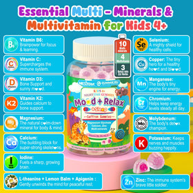 Gummies Nextdia sur une table, ambiance familiale