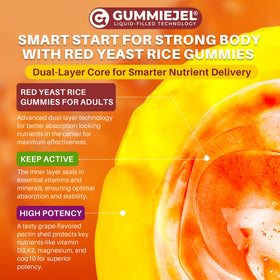 Gummies Nextdia, vue de côté avec label