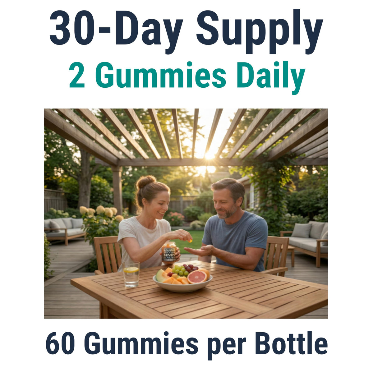 Gummies NMN SHIZAM 1000 mg sur fond blanc