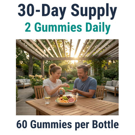 Gummies NMN SHIZAM 1000 mg sur fond blanc