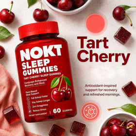 Gummies Nokt Sleep, détail de la texture et de la couleur