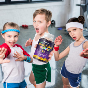 Gummies NuBest, nutrition facts sur l'emballage