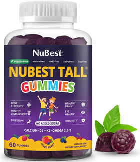 Gummies NuBest pour enfants 290g, vue de face avec emballage
