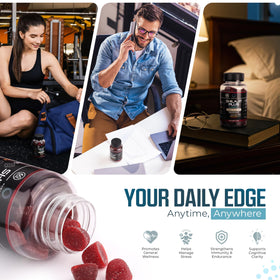Gummies Nusalus Shilajit Plus 5-en-1, ingrédients sur l'étiquette