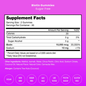 Gummies NutraChamps avec des ingrédients naturels autour