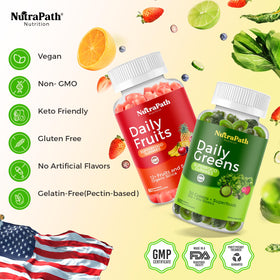 Gummies NutraPath en gros plan montrant la texture