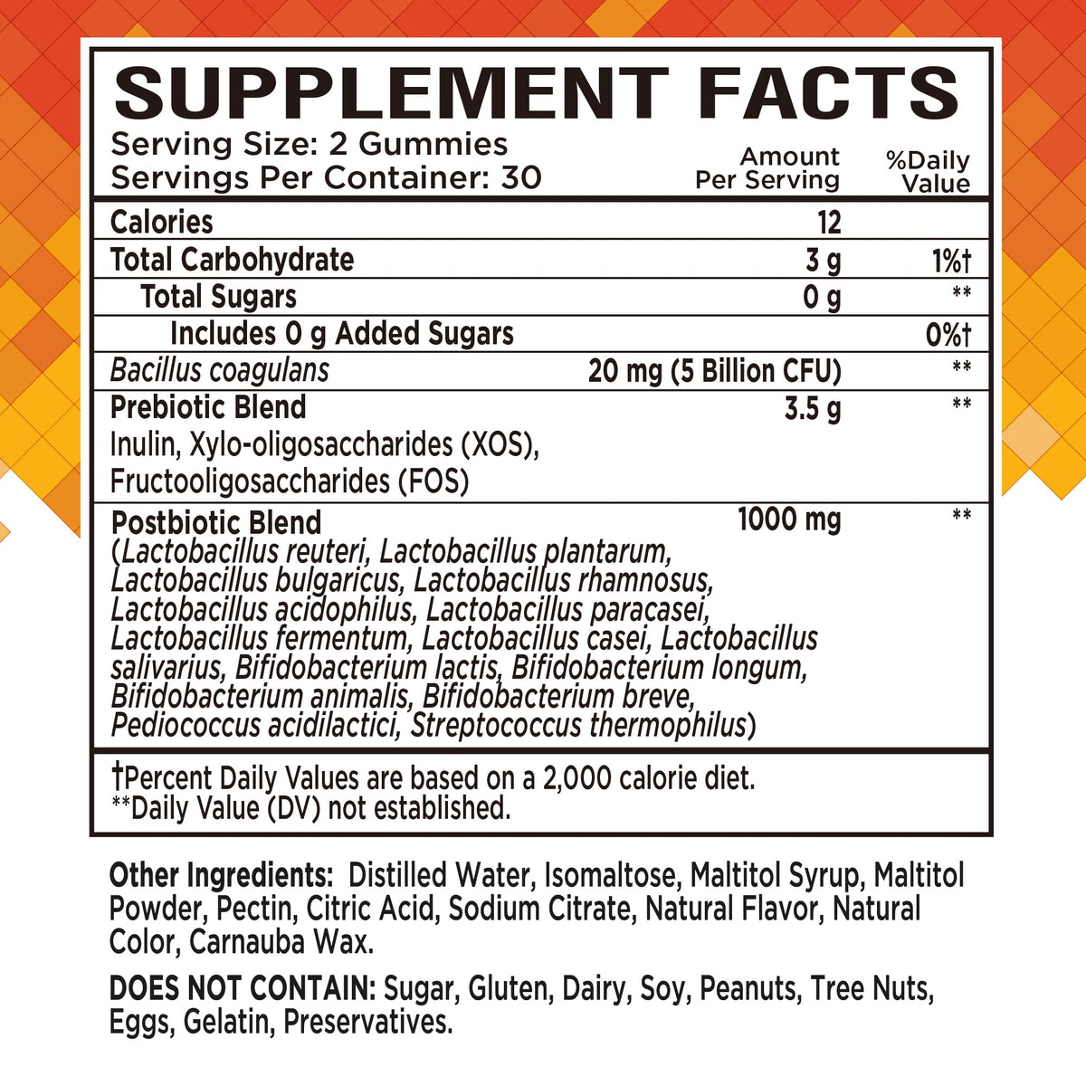 Gummies NutraPep prébiotiques et probiotiques sur une table en bois