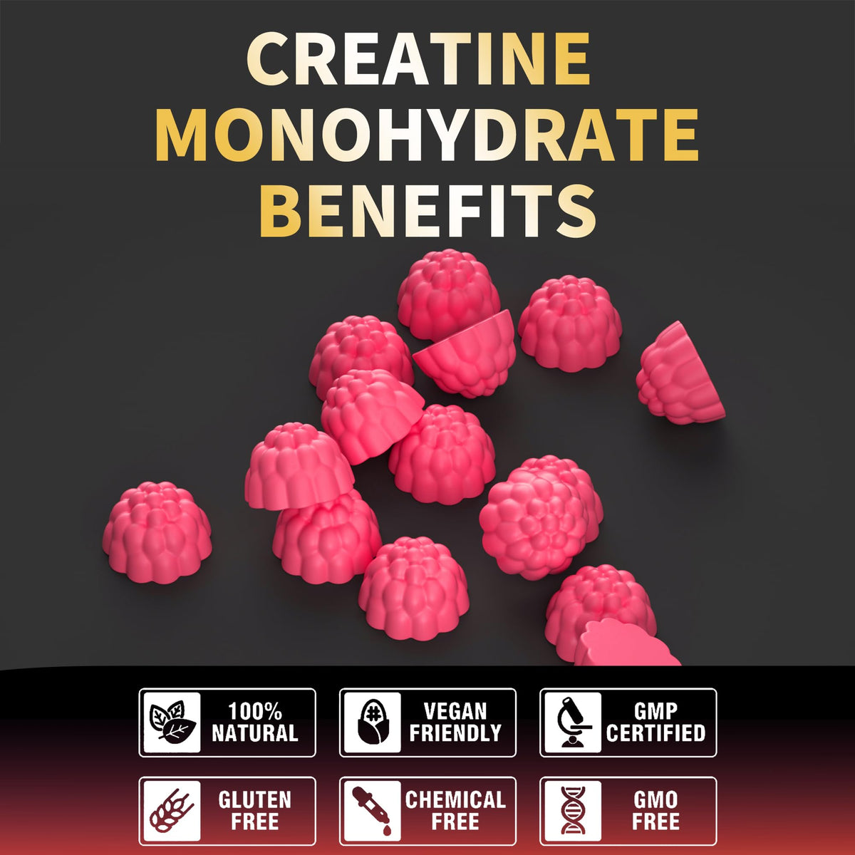 Gummies Nutravita avec étiquette de qualité GMP