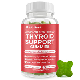Gummies Nutriana de soutien thyroïdien en pot de 249g