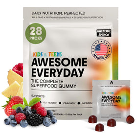 Gummies Nutrition Essentielle Enfants Awesome Aminos vue de face