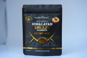 Gummies NutroTonic au Shilajit vue de face avec emballage
