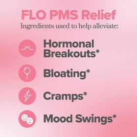 Gummies O Positiv PMS avec ingrédients visibles