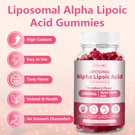 Gummies Oakevlp Acide Alpha Lipoïque 2000mg avec ingrédients