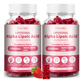 Gummies Oakevlp Acide Alpha Lipoïque 2000mg vue avant