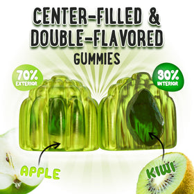 Gummies OH MY CHEWY D3 K2 Calcium 5000 IU ingrédients