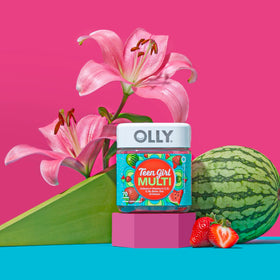 Gummies OLLY Multi pour Filles Adolescentes sur fond blanc