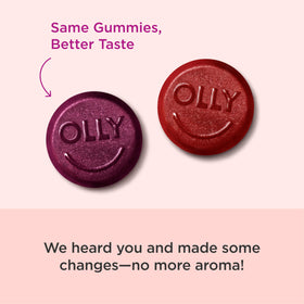 Gummies OLLY Multivitamines pour Hommes, présentation des gummies