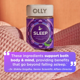 Gummies OLLY Sommeil, présentation des deux gummies