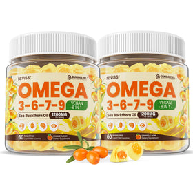 Gummies Omega 3-6-7-9 NEVISS pot de 120 gummies