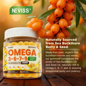 Gummies Omega 3-6-7-9 NEVISS vue de côté
