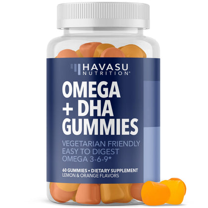 Gummies Omega 3 6 9 HAVASU NUTRITION vue de face