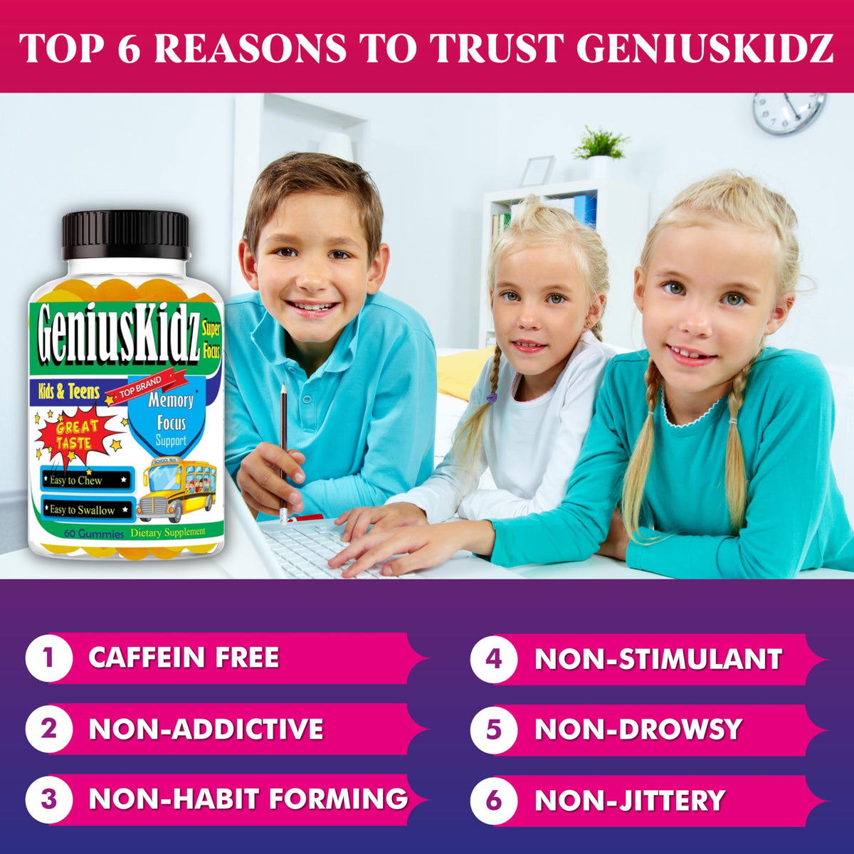 Gummies Omega 3 Celebrity LifeStyle Product dans une main d'enfant