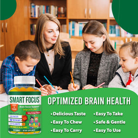 Gummies Omega 3 DHA pour enfants, portion d'une gummy