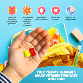 Gummies omega 3 DR. MORITZ avec goût citron-orange