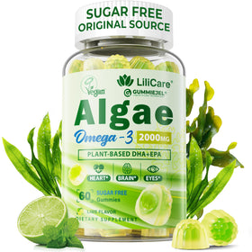 Gummies Omega 3 LILICARE 2200mg vue avant avec emballage