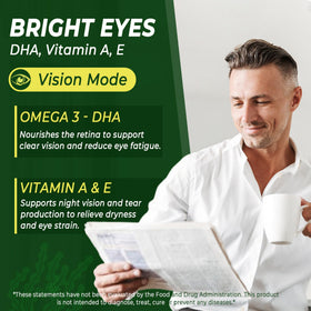 Gummies Omega 3 LILICARE avec fruits frais en arrière-plan