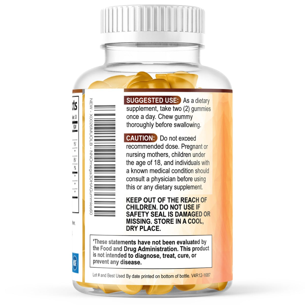 Gummies Omega 3 Nature's Nutrition dans une main