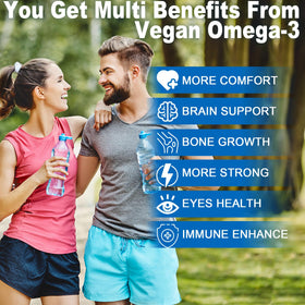 Gummies Omega-3 Vegan LILICARE nutritional information