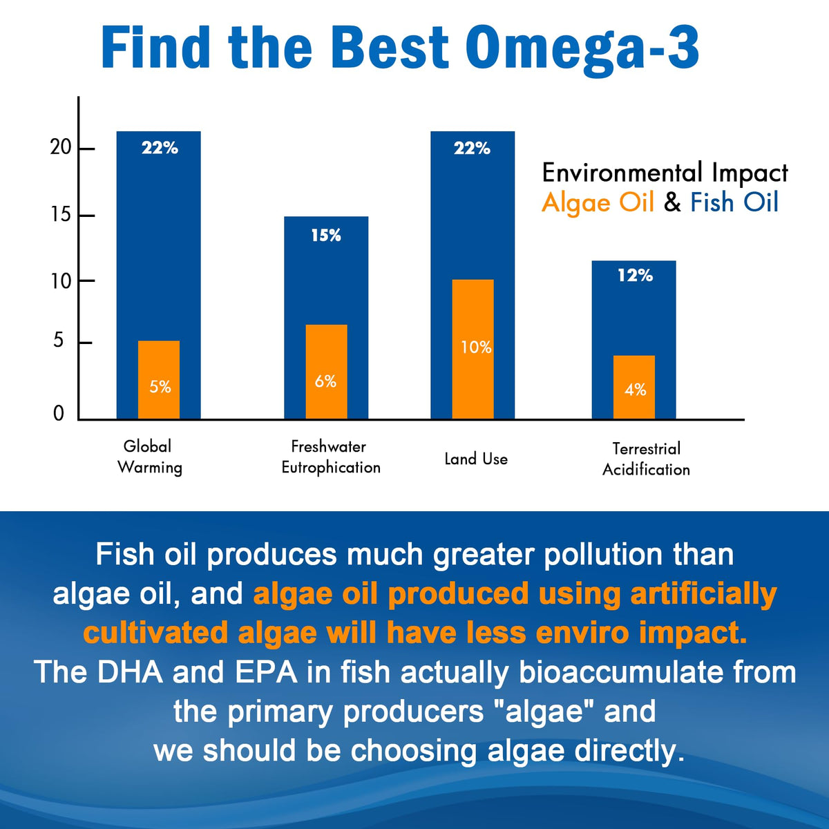 Gummies Omega 3 Végétales EnvyCure ouvertes dans une main
