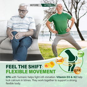 Gummies Omega-3 ZEGBALP avec une vue rapprochée
