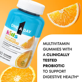 Gummies ONE A DAY pour enfants en forme de petits ours orange
