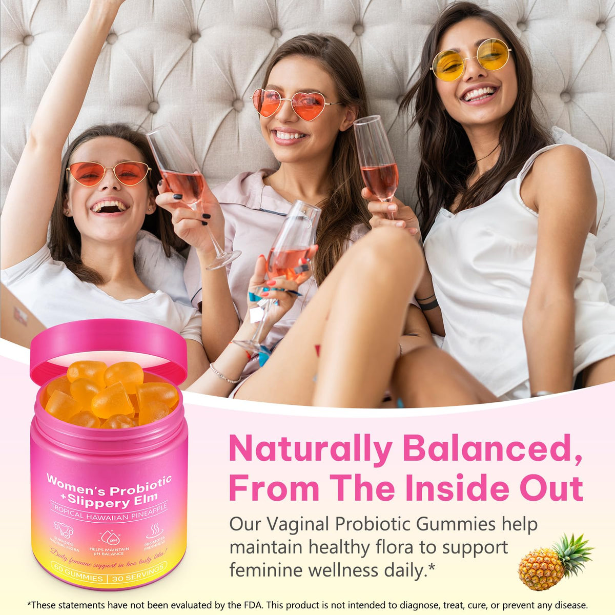Gummies Onznoz avec étiquette et informations nutritionnelles