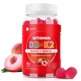 Gummies ORGMO Vitamine D3 K2 en boîte avec étiquette visible