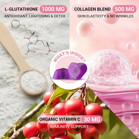 Gummies Orinthalixium avec des fruits du dragon en arrière-plan