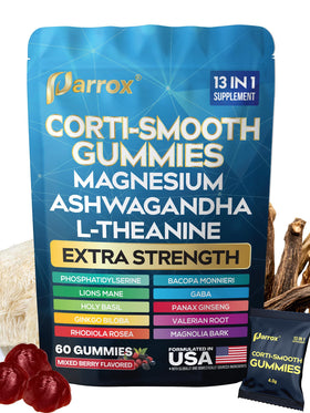 Gummies Parrox Corti-Smooth 60 unités avec mélange de baies