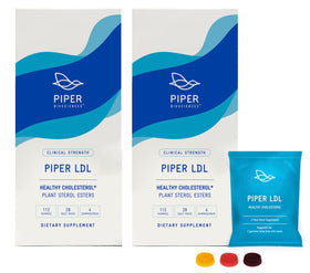 Gummies Piper Biosciences vue de face, saveurs orange, fraise et fruits rouges