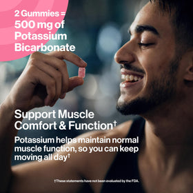 Gummies potassium pur kindnature en gros plan