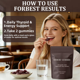 Gummies pour la thyroïde XGZcosmetics, format pratique