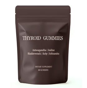 Gummies pour la thyroïde XGZcosmetics, pot de 60 gummies