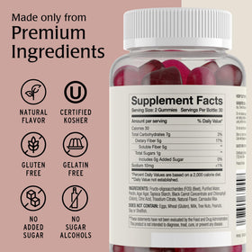 Gummies prébiotiques Blessments, format familial, 2 paquets