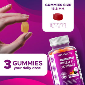 Gummies prébiotiques Vitamatic saveur fraise
