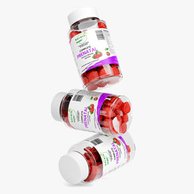 Gummies prénatales Bordin Health, avec un focus sur la texture
