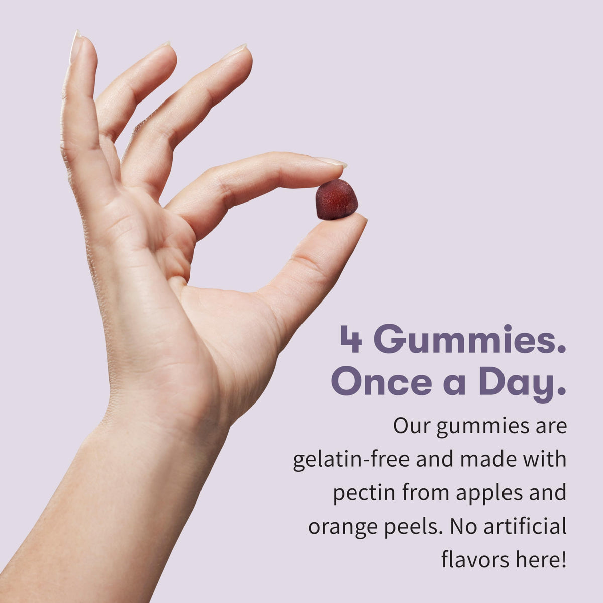 Gummies prénatales Garden of Life avec présentation des ingrédients