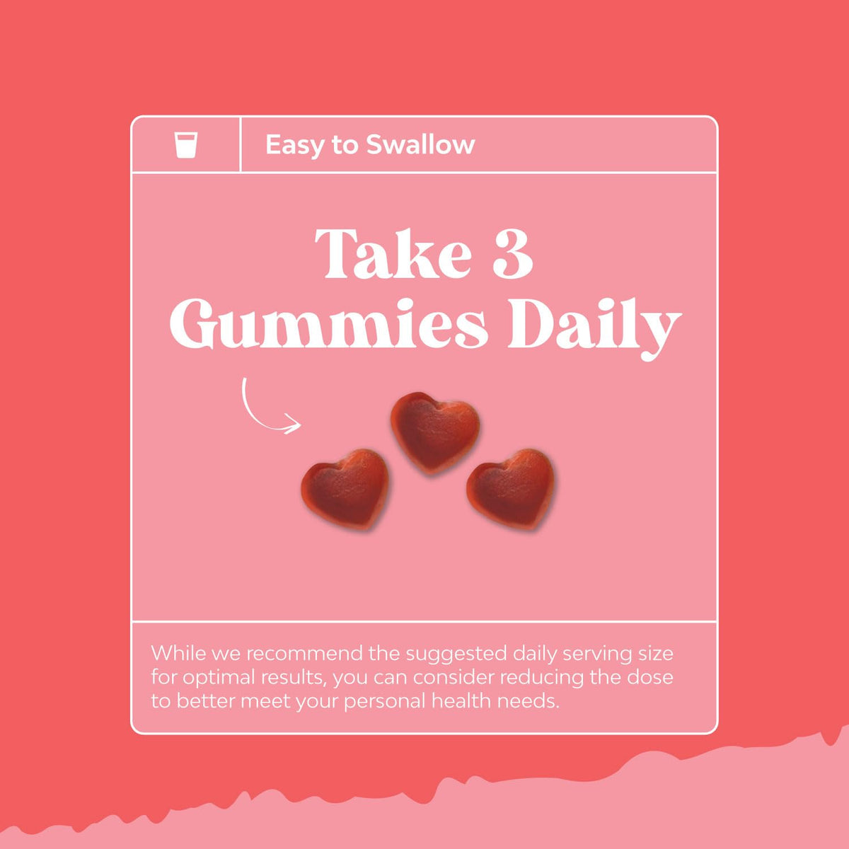 Gummies prénatales Natures Craft montrant leur couleur et forme